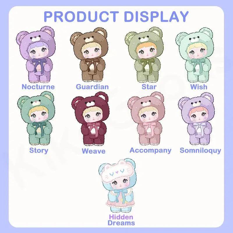 Good Night Bear 400% Series Plush Blind Box