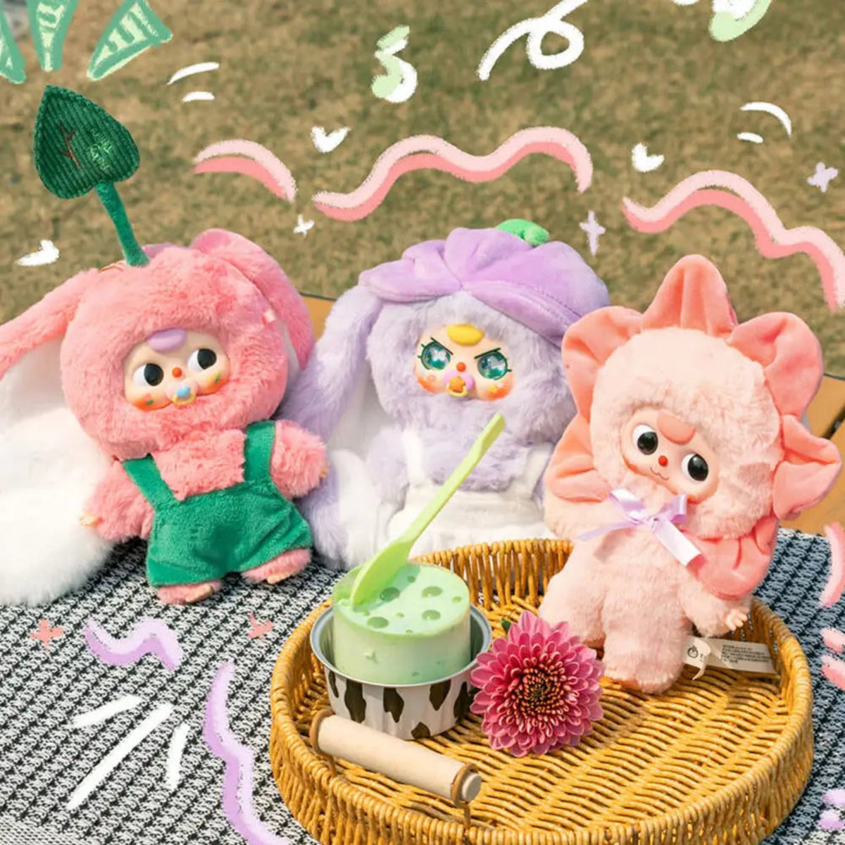 Where's Spring Flower Series Plush Blind Box